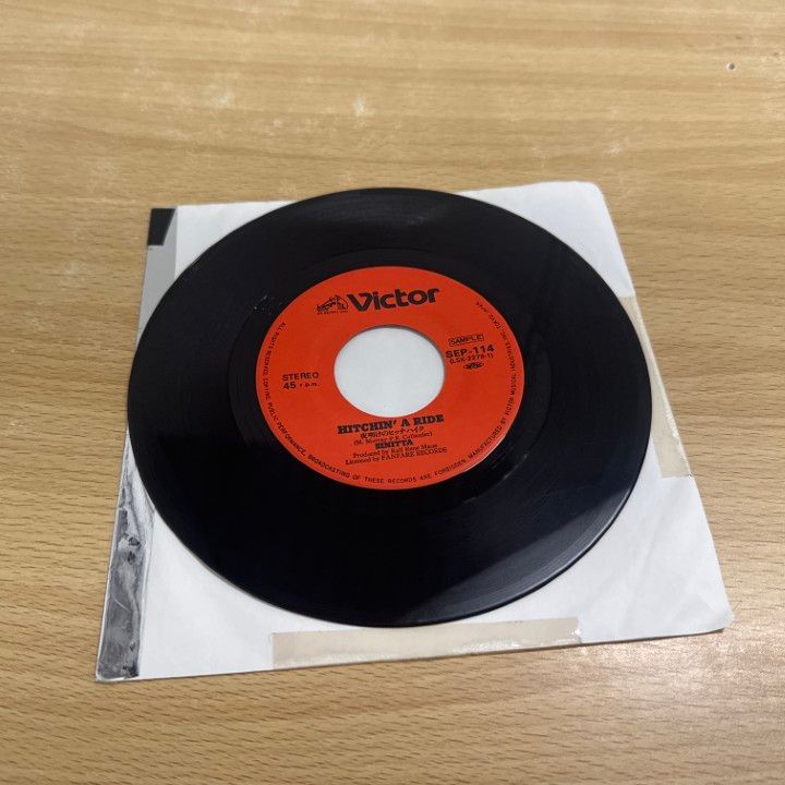 ○01)【1点限り!】【見本盤】SINITTA/シニータ/夜明けのヒッチハイク