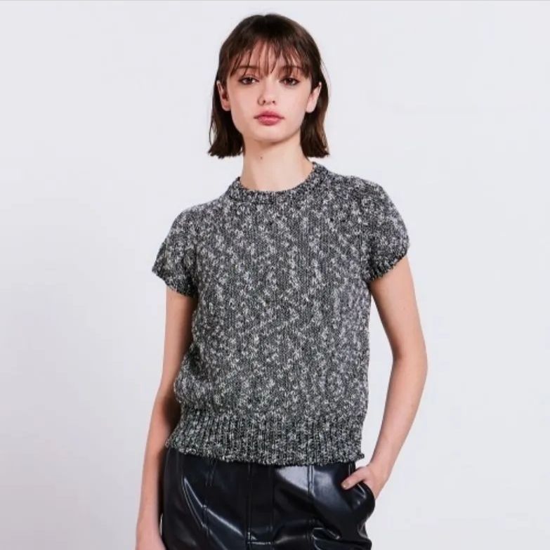 Sov. ソブ ダブルスタンダードクロージング 半袖 ニット トップス