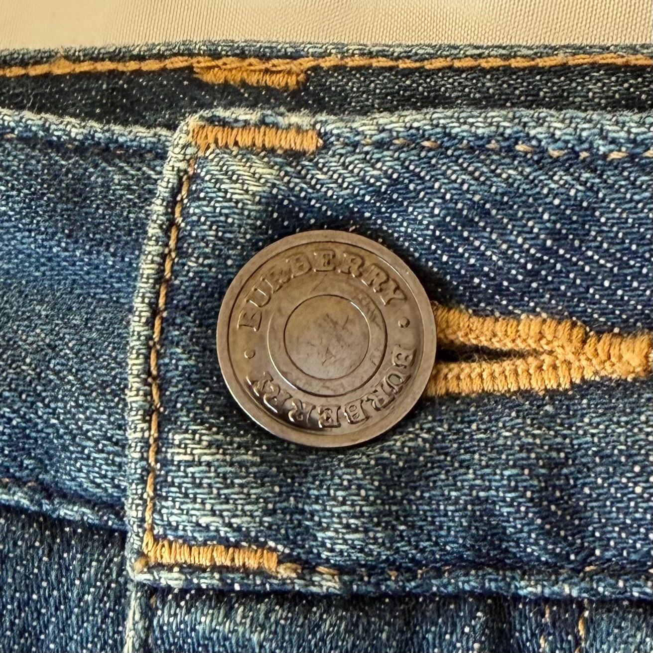 BURBERRY LONDON バーバリー ロンドン デニム タイトスカート