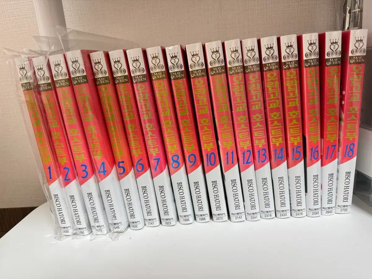 お蘭高校 ホスト部 漫画 1 - 18 巻 全巻 開封のみ