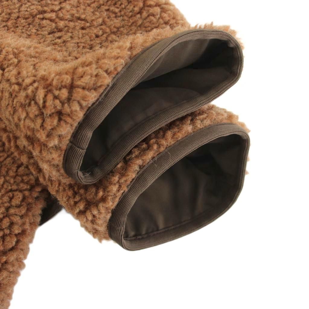 オーチバル ORCIVAL オーシバル ノーカラーウールボアコート フリース