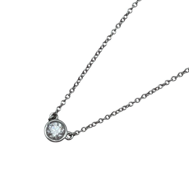 ティファニー TIFFANY＆CO バイザヤードネックレス プラチナ Pt 950 ジュエリー