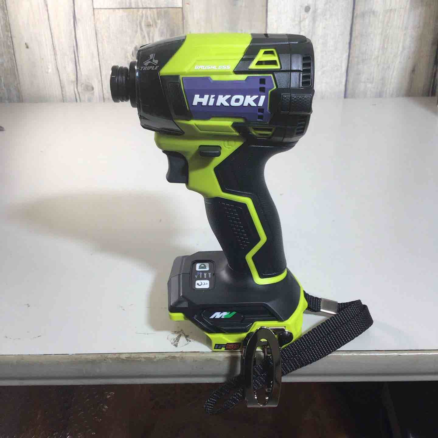 ♥品 ハイコーキ HIKOKI 日立 コードレス インパクトドライバ スパイダーイエロー WH 36 DD NNY インパクト イエロー 黄 本体