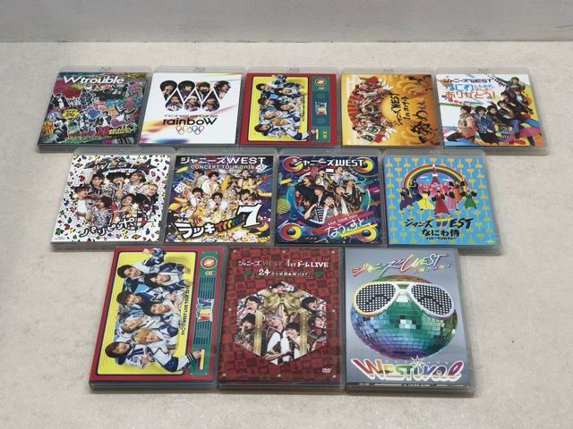 ジャニーズWEST(WEST.) ライブDVD Blu-ray まとめ売り 【E1904-008