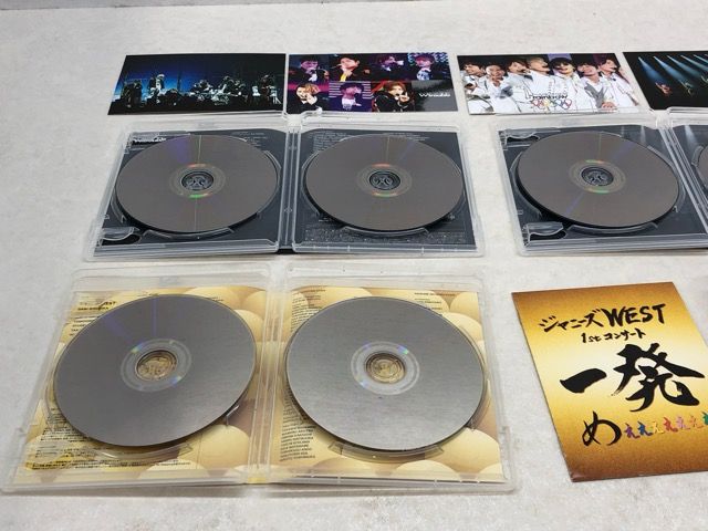 ジャニーズWEST(WEST.) ライブDVD Blu-ray まとめ売り 【E1904-008