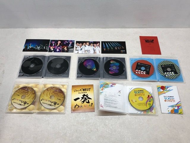ジャニーズWEST(WEST.) ライブDVD Blu-ray まとめ売り 【E1904-008