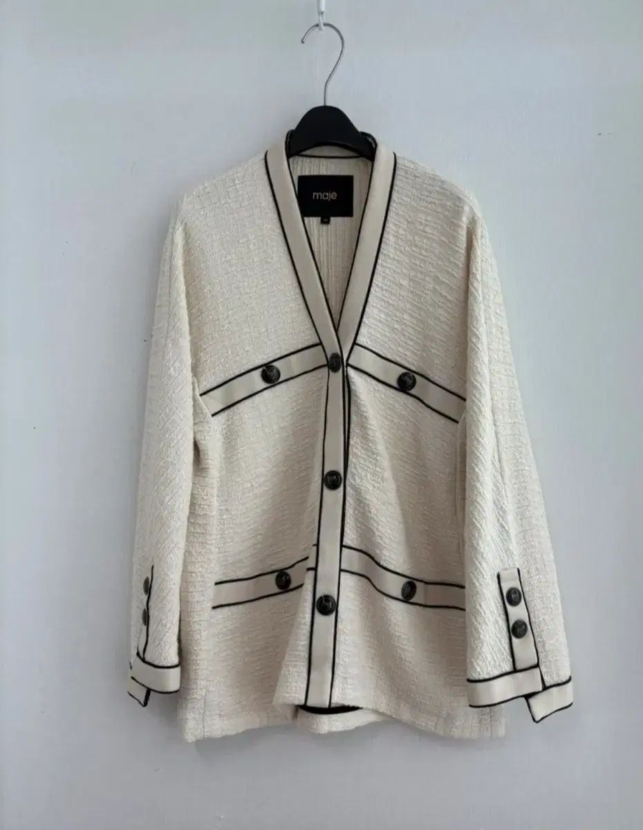 マージュ maje ツイード コットンジャケット