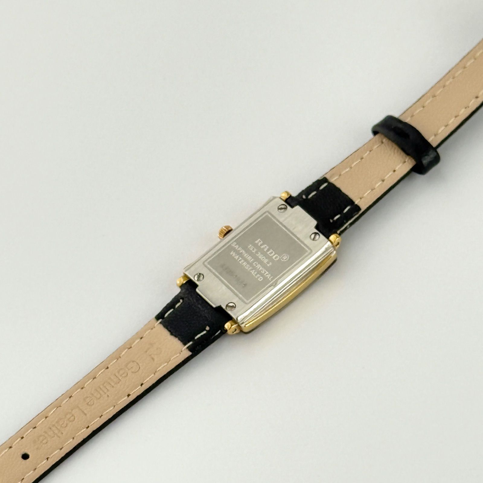 ラドー フローレンス 2Pダイヤ 新品ベルト 新品電池 レディース 腕時計