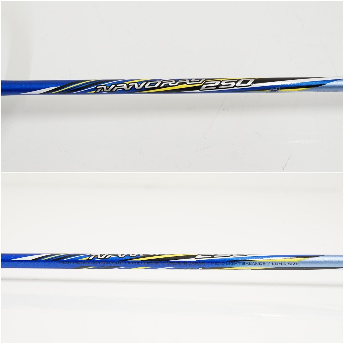 YONEX バドミントンラケット USED品 NANORAY 250 ナノレイ 4U G5