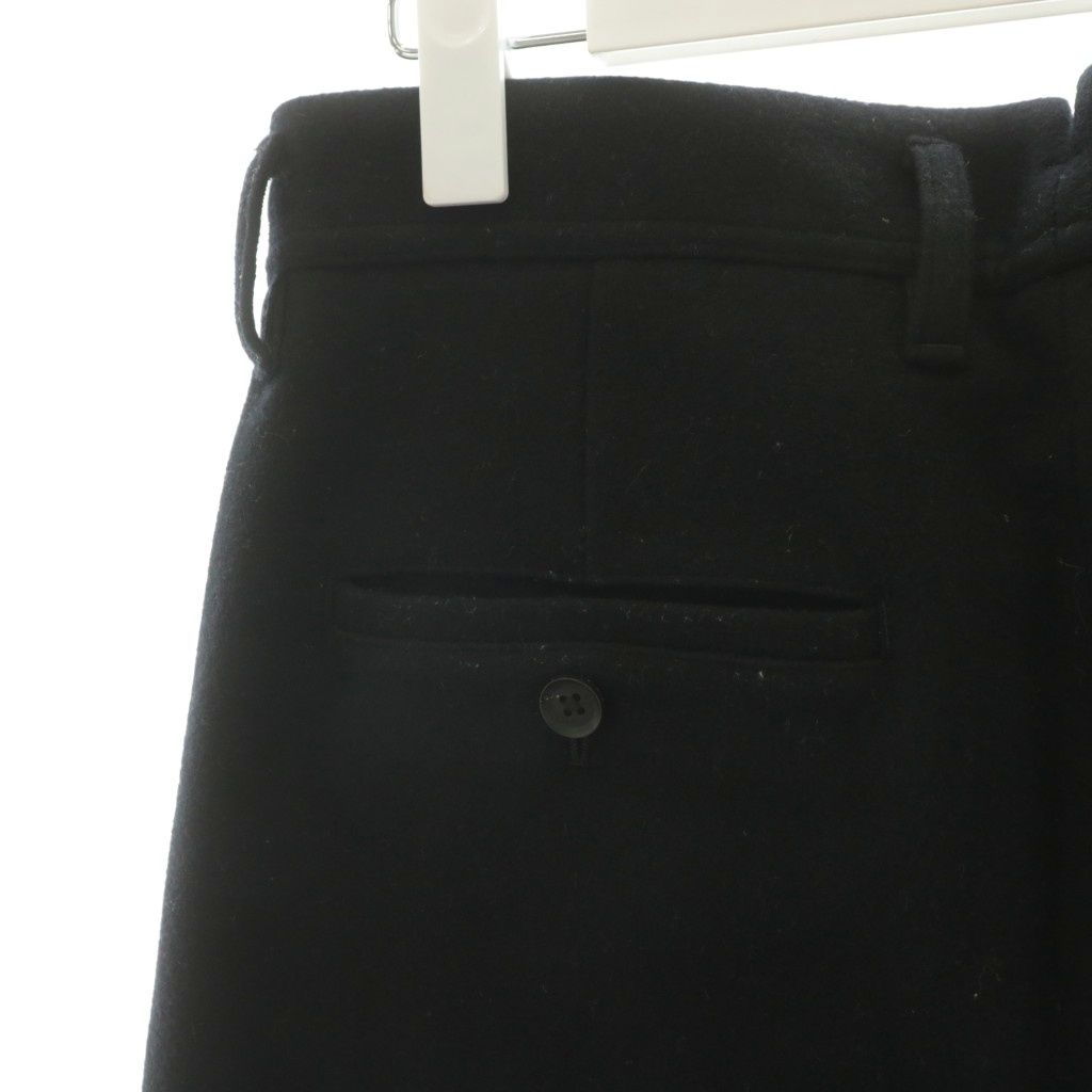 シュタイン stein.TWO TUCK WIDE TROUSERS パンツ スラックス ウール S