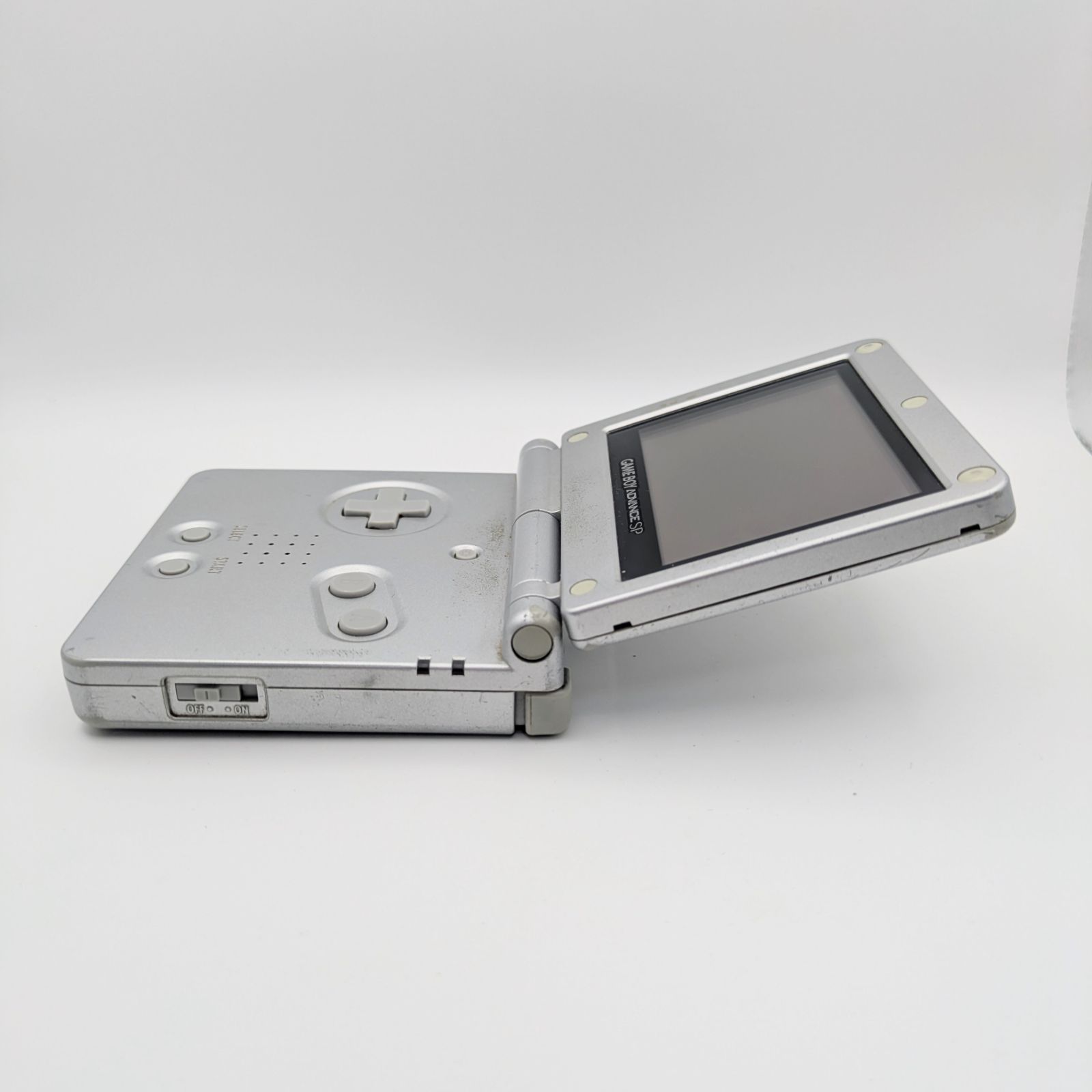 動作品】ゲームボーイアドバンスSP プラチナシルバー - メルカリ