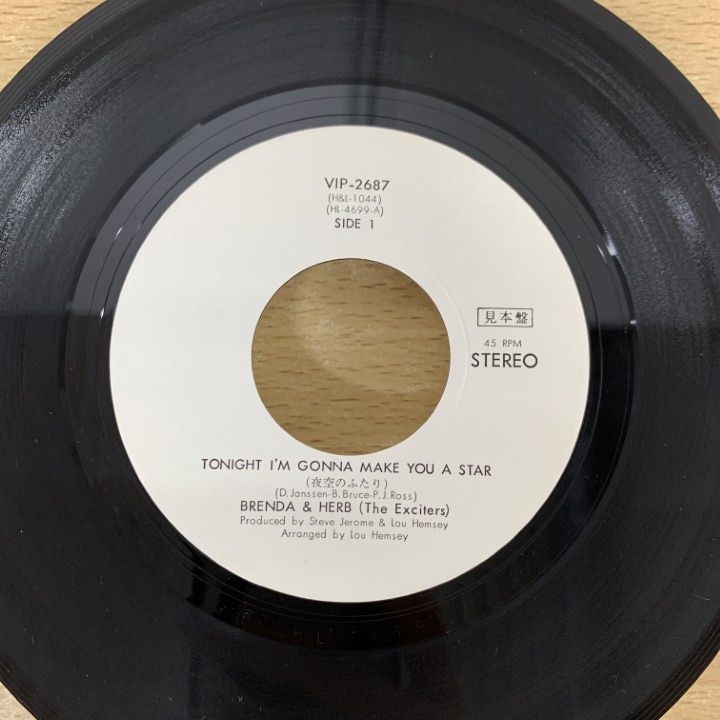 ○01)【1点限り!】【見本盤】Brenda&Herb/ブレンダ&ハーブ/夜空の