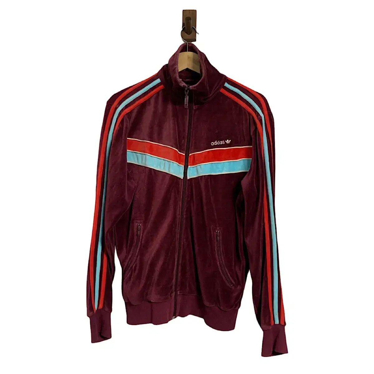 アディダス ツアーベルベット ジャージ M
