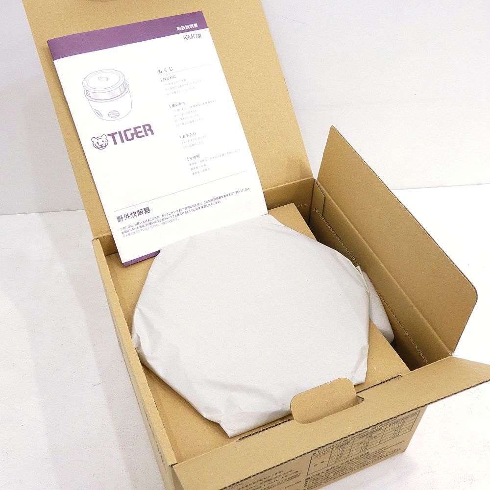 ♥品 TIGER タイガー 魔法のかまどごはん 屋外 KMD-A 100 ブラック I 420-4174 その他 アウトドア調理器具 バーベキュー 調理用品