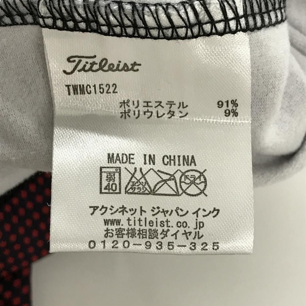 プロ支給品　タイトリスト　タートルネックシャツ L スポンサーロゴ プロ支給品 タイトリスト タートルネックシャツ L スポンサーロゴ プロ