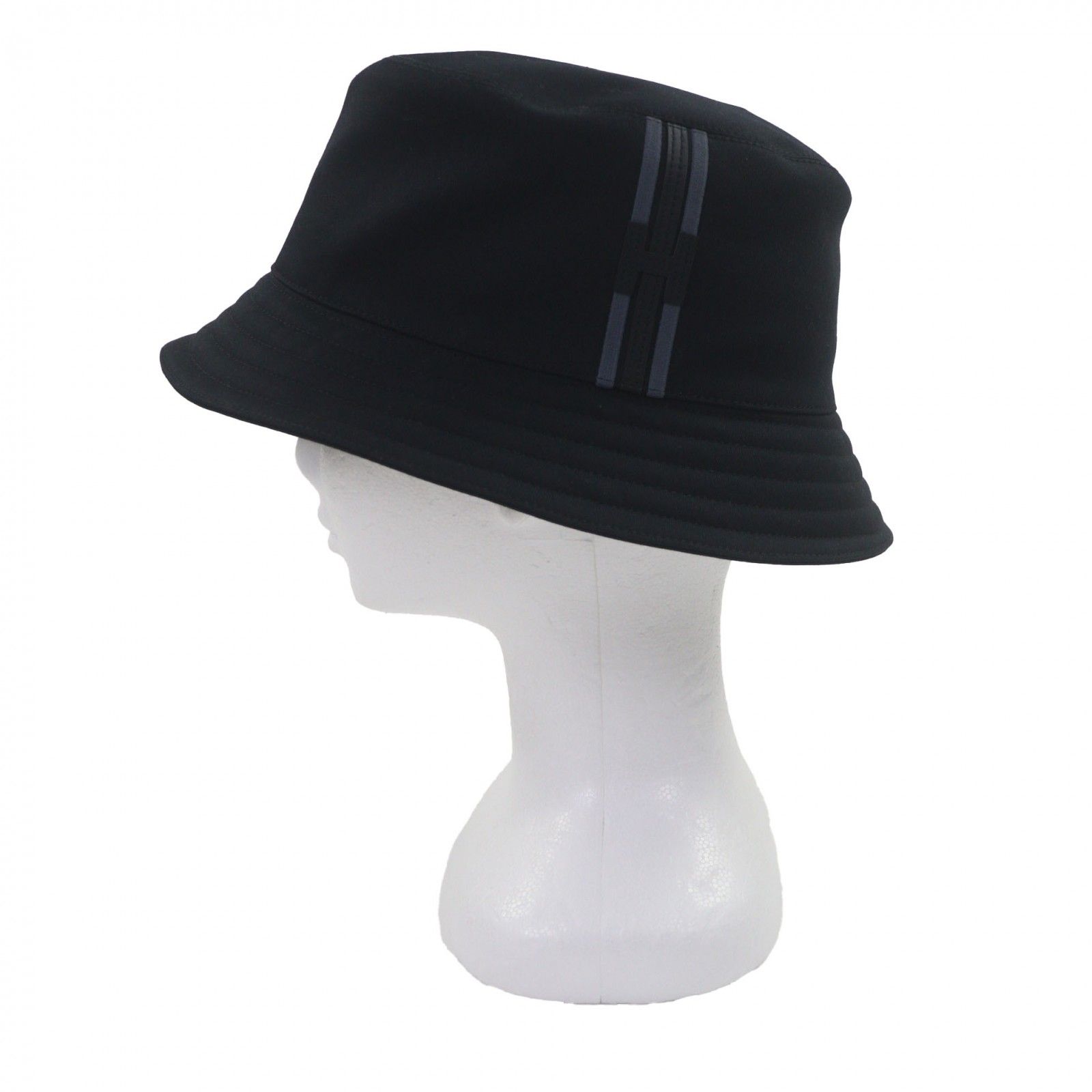 未使用品▽HERMES エルメス フレッドH コットン100% ストライプ