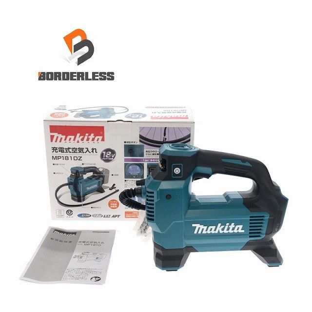 ♥品 makita マキタ 18 V 充電式空気入れ MP 181 DZ 青|ブルー 本体 パーツ120915
