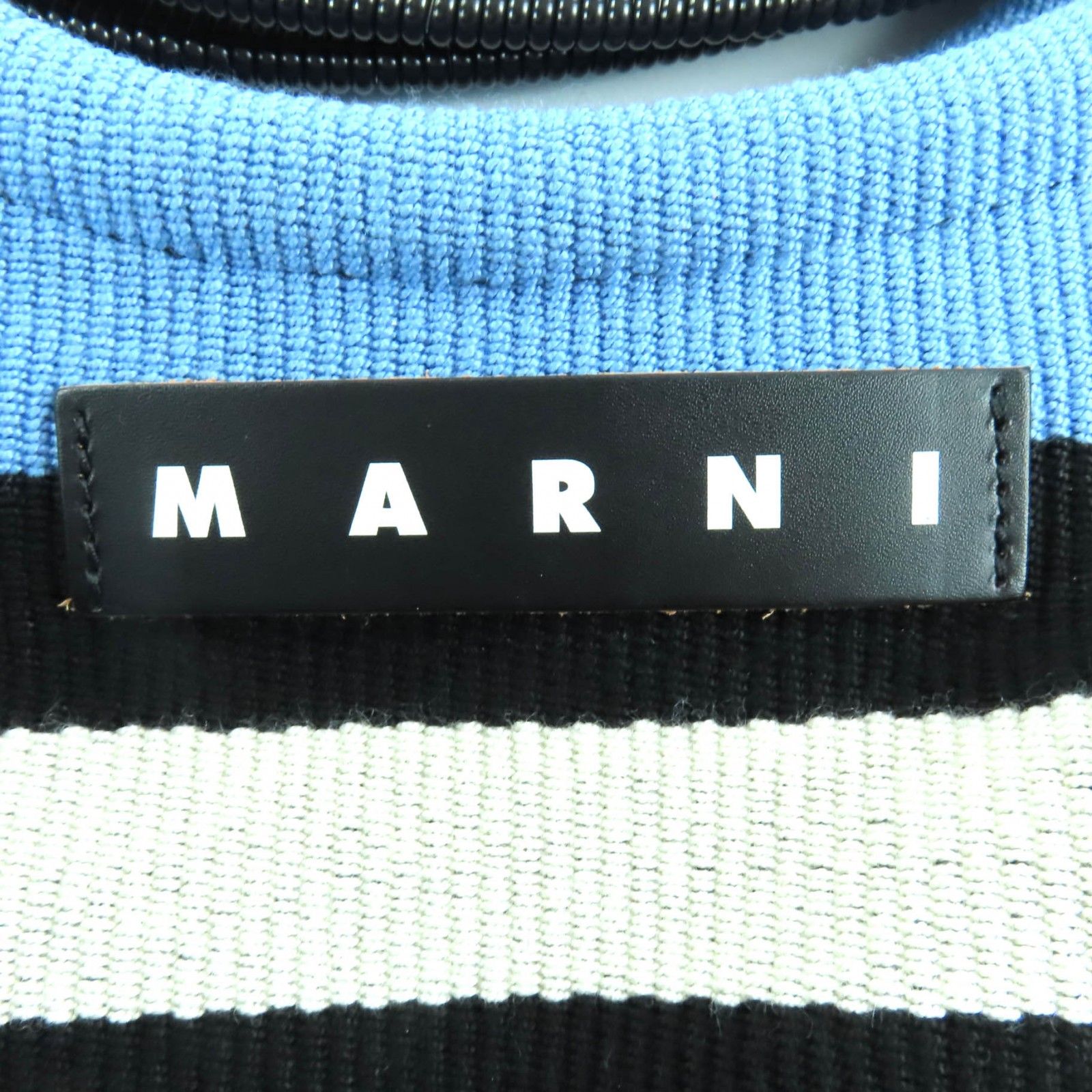 未使用品◇MARNI マルニ BOMH0003Q0 BOAT BAG レザーロゴパッチ付き  