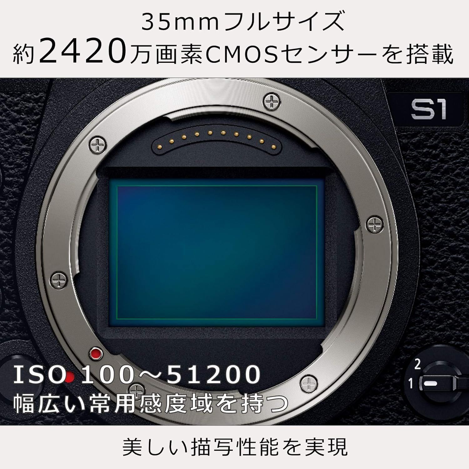 ♥ パナソニック Panasonic フルサイズ ミラーレス一眼カメラ ルミックス S 1 M 標準ズームレンズキット 2420万画素 ブラック DC-S M-K