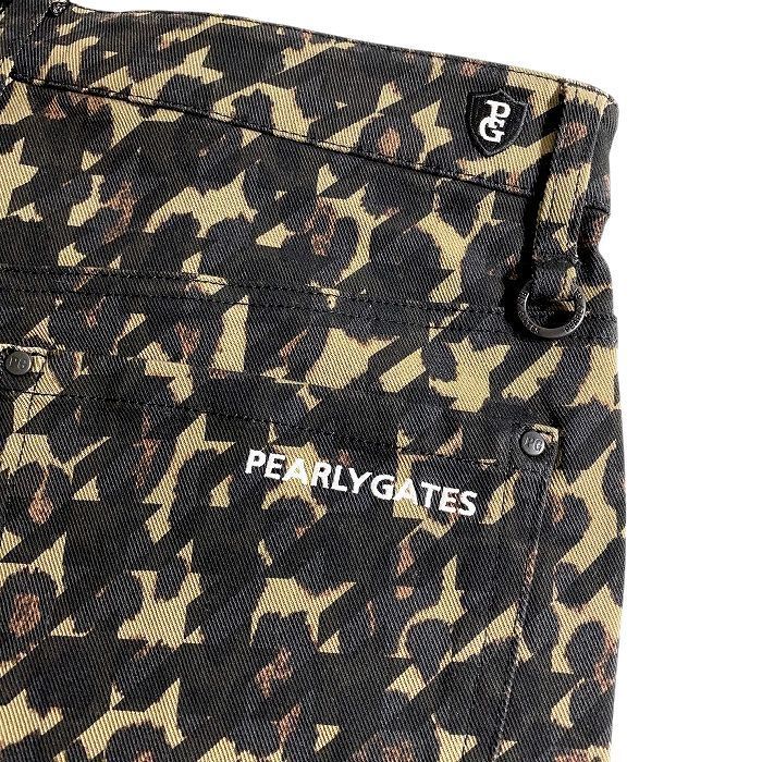 パーリーゲイツ ゴルフ レオパード柄 ストレッチパンツ ウェア 定価3.3万 7 パーリーゲイツ ゴルフ レオパード柄 ストレッチパンツ ウェア 定価3.3