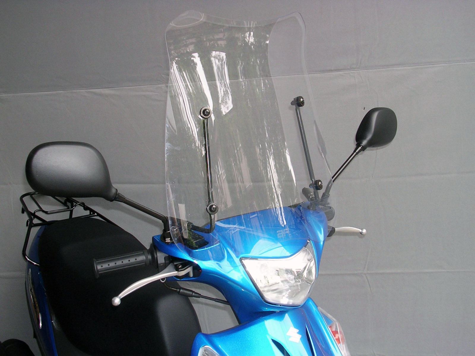 アサヒフウボウ スズキ アドレス ウインドシールド ミラー径8 mm用又は10 mm用 AD-03-10