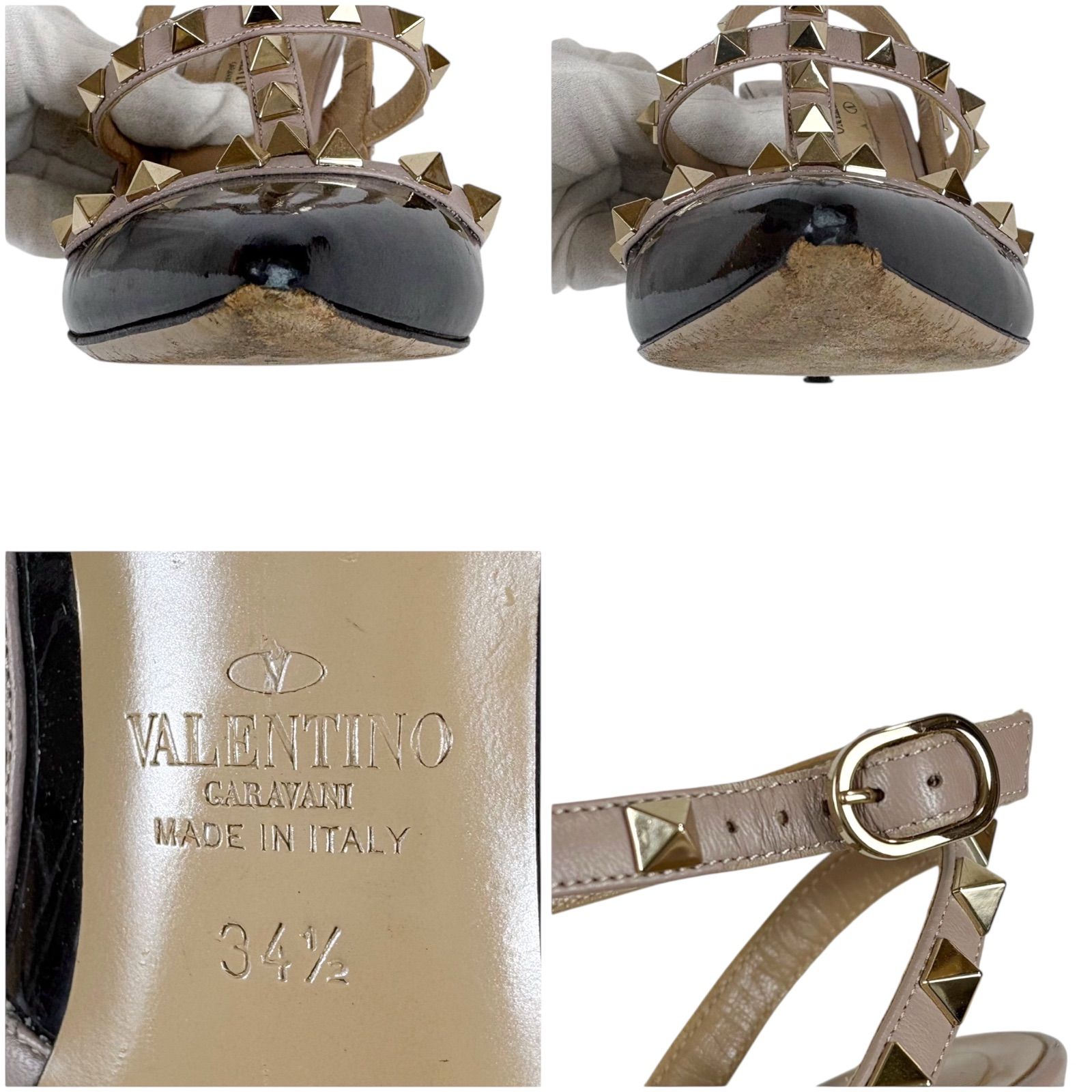 VALENTINO ヴァレンティノ ガラヴァーニ ポインテッドトゥ ロック