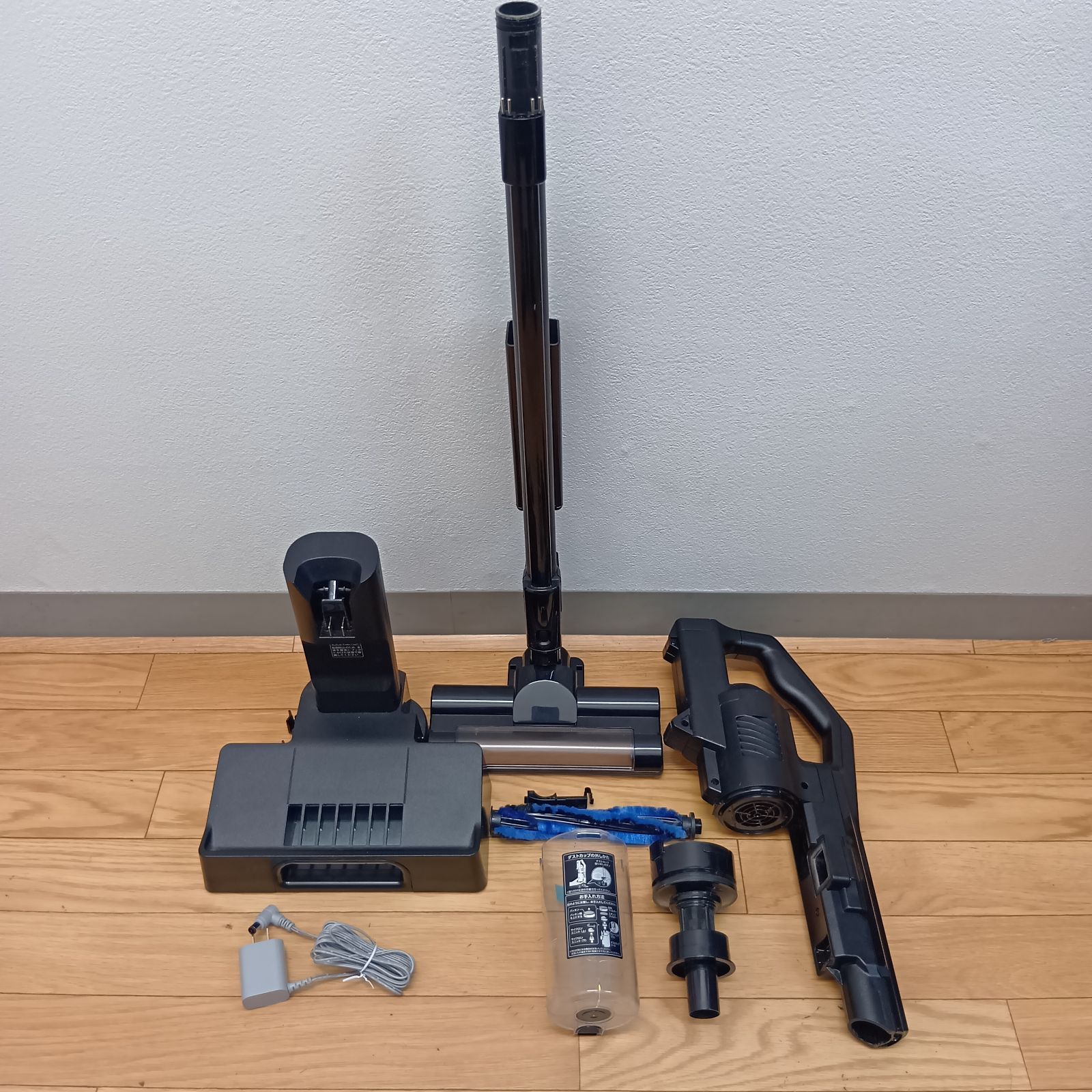 サイクロン式コードレススティッククリーナー アイリスオーヤマ 2025年製 SCD-R 2 P-B