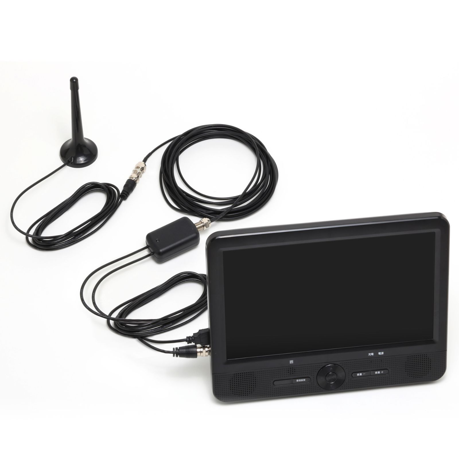 9インチポータブル液晶テレビ DX-PTV9 ブラック - メルカリ