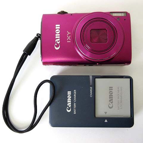 キャノン Canon イクシー IXY 620 F デジカメ コンパクト デジタルカメラ ピンク 充電器 電池 セット