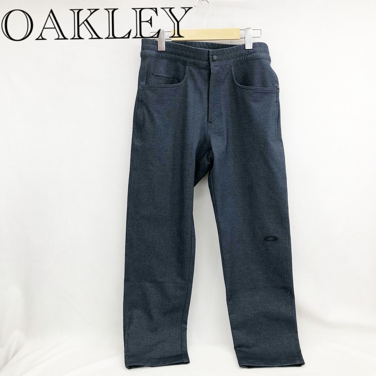 ♥に近い タグ付き OAKLEY オークリー ロングパンツ ESSEN CIRCULA DENIM PT 6.0 L BLUE INDIGO メンズ ファッション _219023