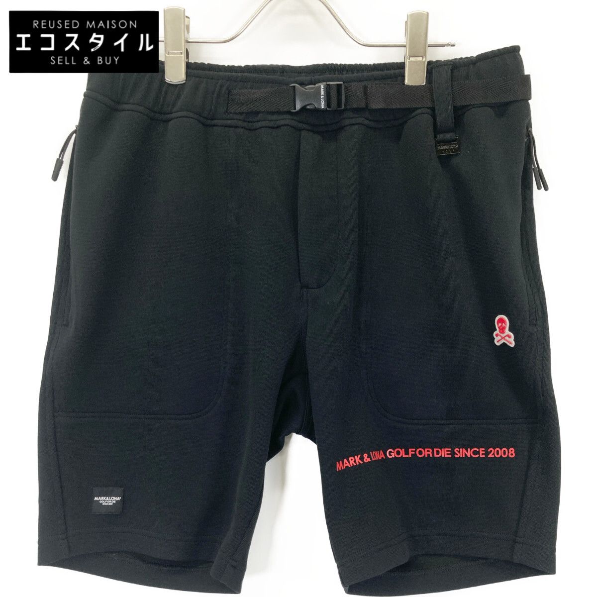 MARK-LONA マークアンドロナ MLM-4 BｰAT 18 ﾌﾞﾗｯｸ Movere Air Shorts 48