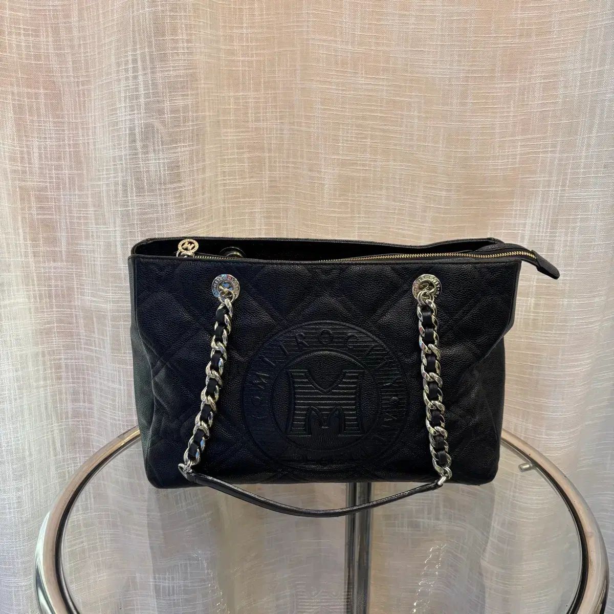 メトロシティ キルティング ショルダーバッグ