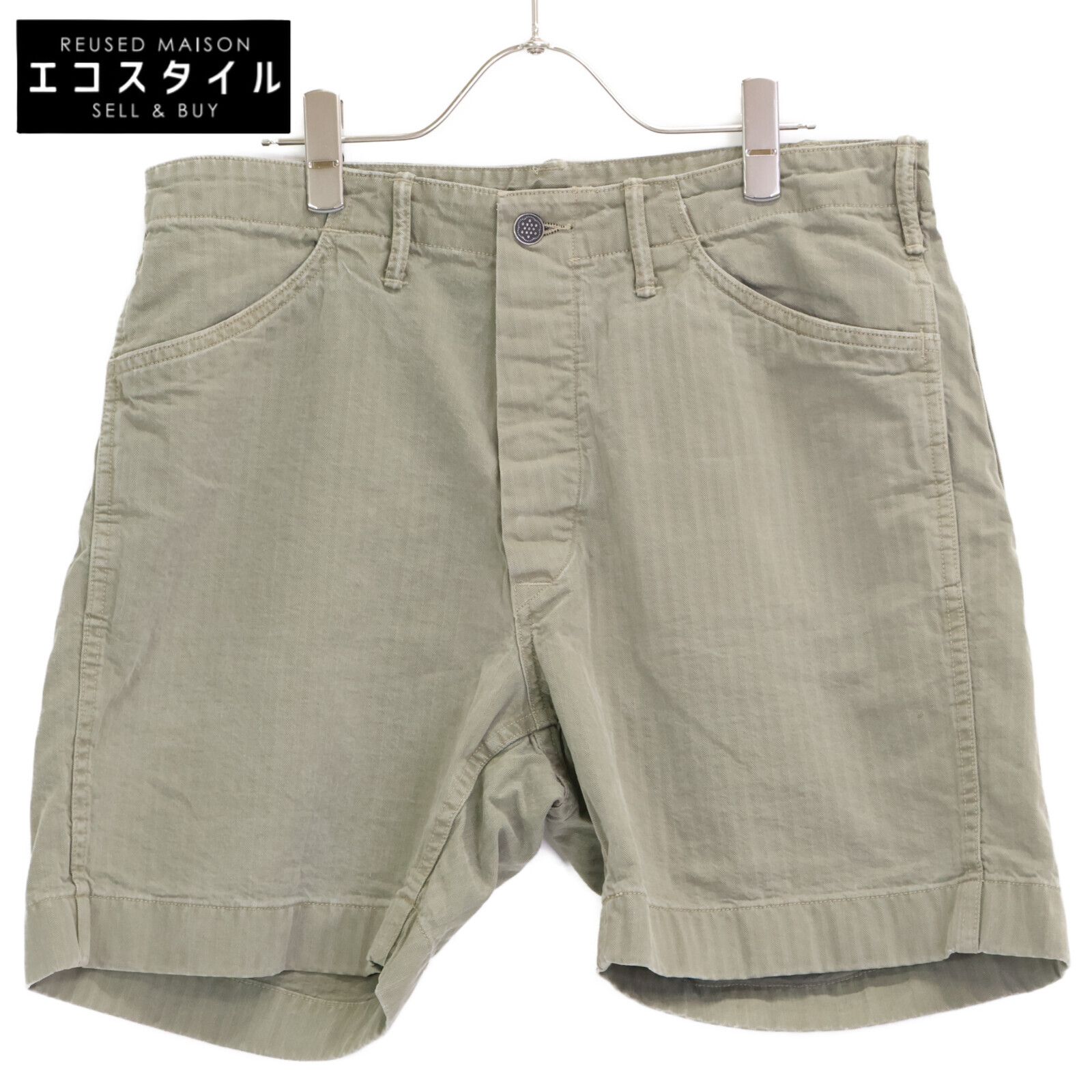 RRL ダブルアールエル ｶｰｷ ﾍﾘﾝﾎﾞｰﾝ ﾕｰﾃｨﾘﾃｨ ｼｮｰﾂ 32 - メルカリ