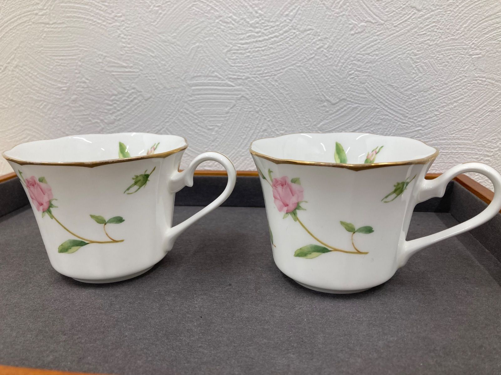  ナルミ ロージーレーン コーヒー カップ＆ソーサー ４客 カップ ソーサー コーヒー ティーカップ