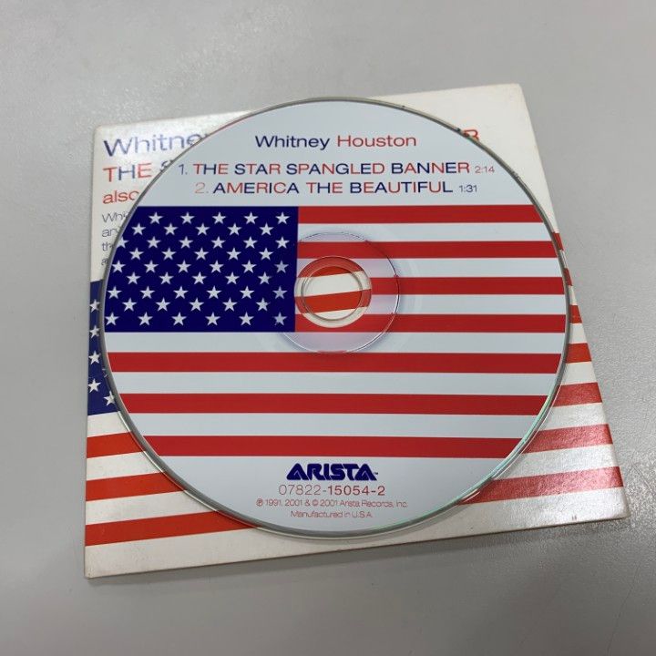 【初回限定生産紙ジャケットCD】ホイットニー・ヒューストン/1st＆2nd ○01)【1点限り!】【紙ジャケット】Whitney Houston/The Star Spangled