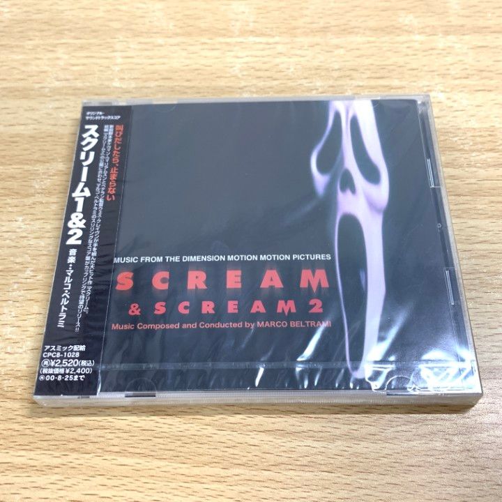 ○01)【1点限り!】【未開封】スクリーム1&2/オリジナル・サウンド