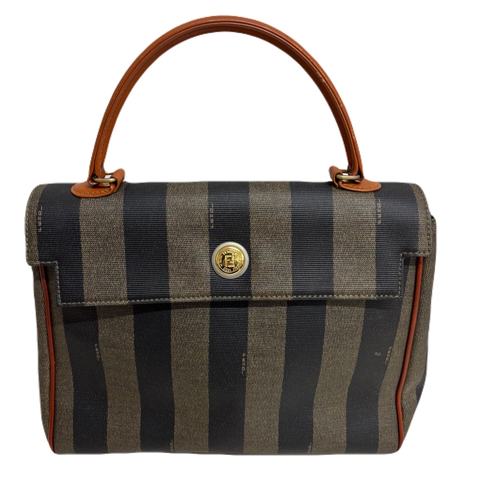 HM-36 FENDI フェンディ ペカン柄2WAYハンドバッグ - メルカリ