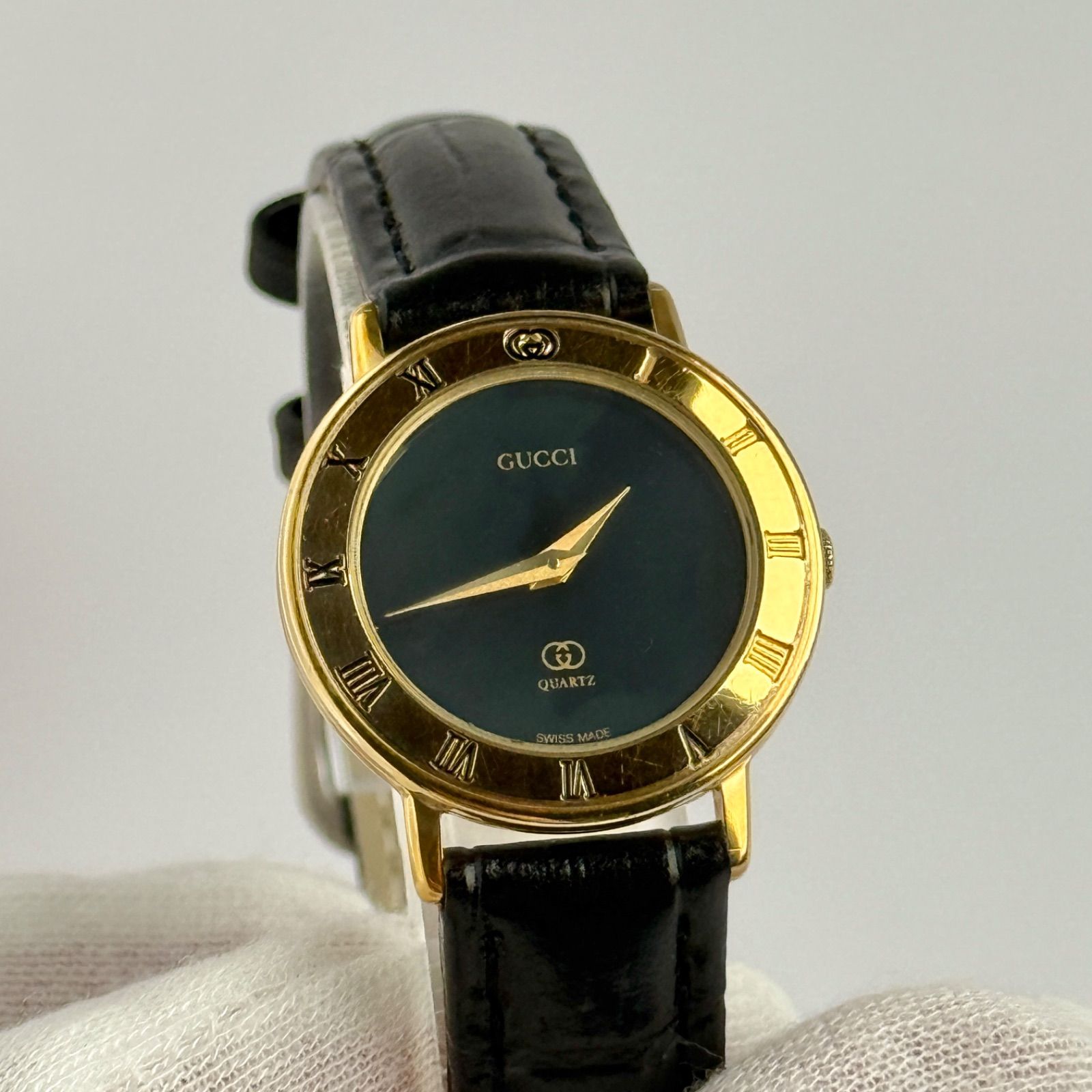  グッチ ゴールド ベルト 電池 レディース 腕時計 694 腕時計(クォーツ) 腕時計(アナログ)