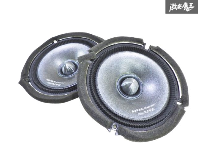 アルパインDDL-R170S(17cm)ツイーター付きカースピーカー動作確認済み