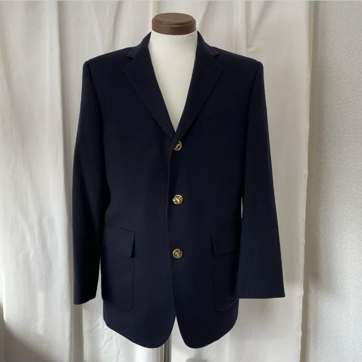 極美品 Brooks Brothers カシミヤ100% 金ボタン ジャケット ブルックスブラザーズ ジャケット カシミヤ100% 紺ブレ 金ボタン