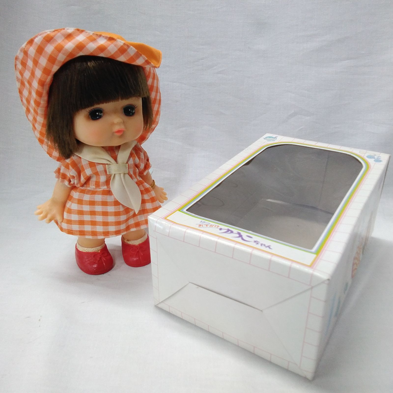 おでかけ ゆうこちゃん 17 cm 岩井産業 箱に汚れ つぶれあり R 482