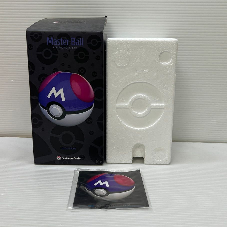 中古品】 Pokemon Center マスターボールレプリカ Wand Company