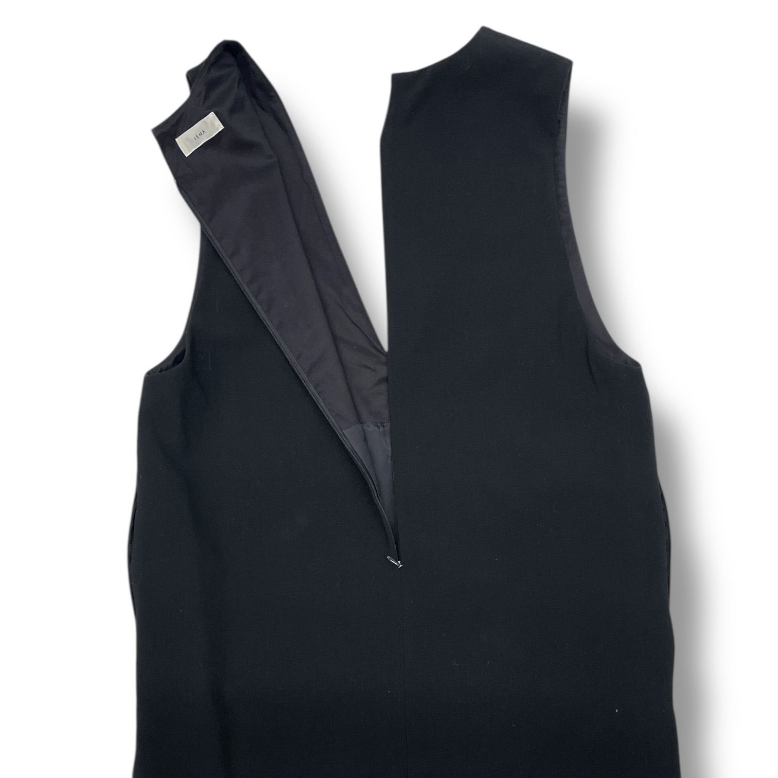 IENA イエナ 2WAYストレッチVネックワンピース ロングワンピース 
