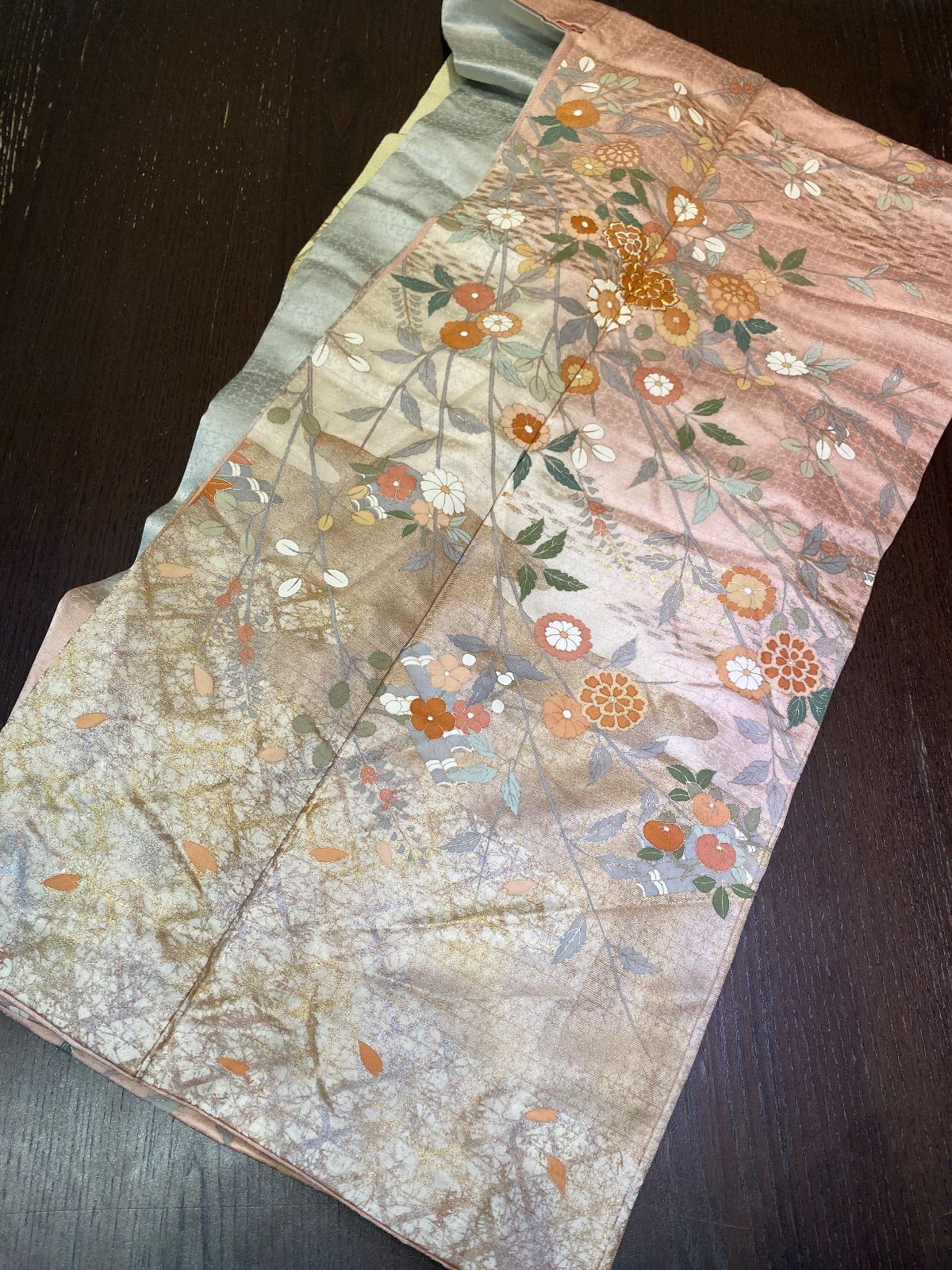 まとめ売り】正絹訪問着14枚 リメイク素材 ハンドメイド向け - メルカリ