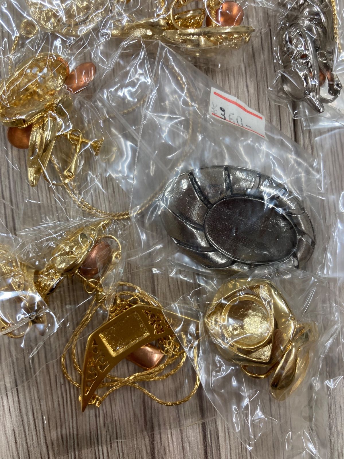  K 192 七宝焼き アクセサリーパーツ 素材100点セット 金属パーツ ビーズ アクセサリー道具 材料