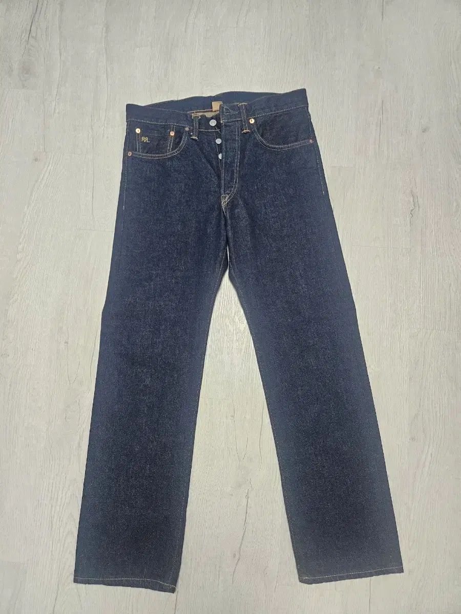 RRA ダブルアールエル ストレートフィット セルビッジ 32|30