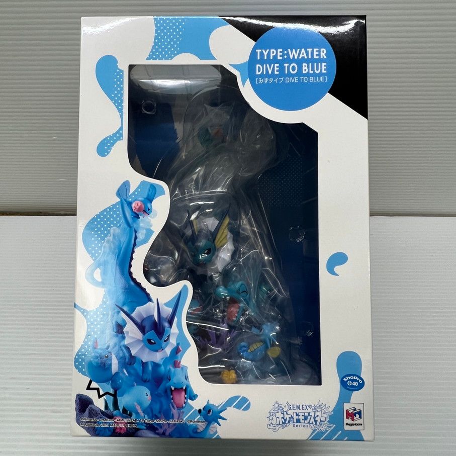 中古品】 G.E.M.EXシリーズ ポケットモンスター みずタイプ DIVE TO