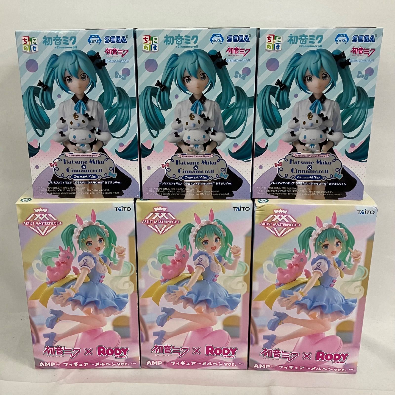 初音ミク ちょこのせ RODY フィギュア セット SF 1163 c 107