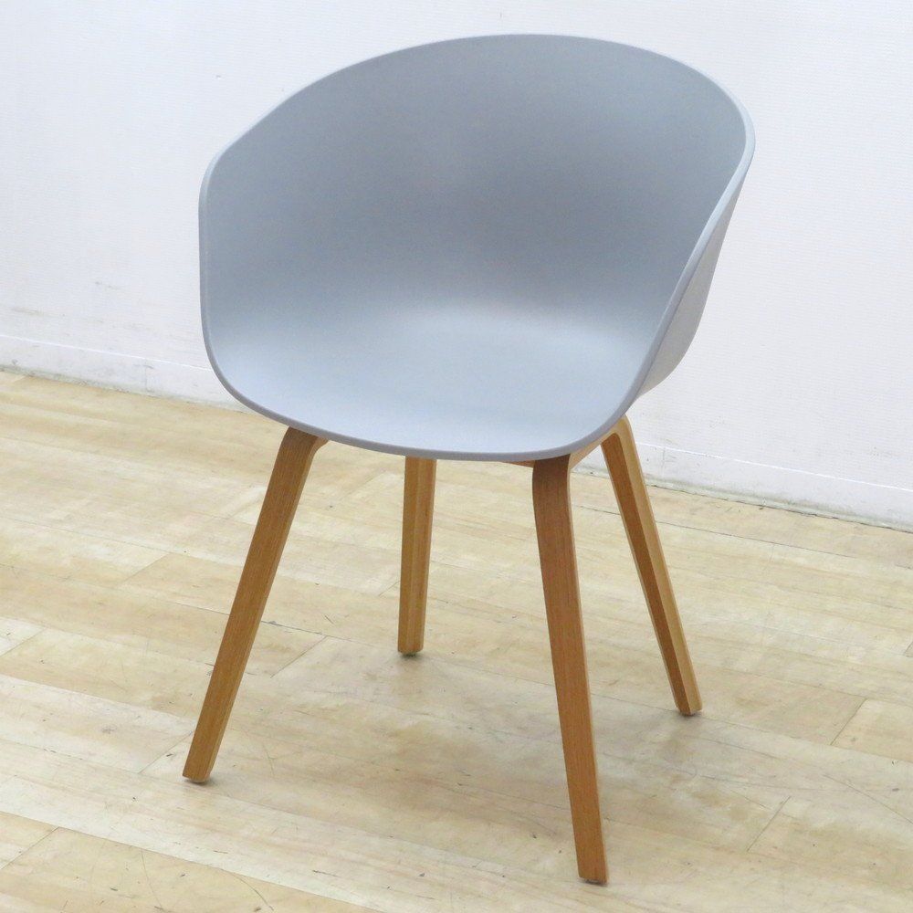 HAY ヘイ アバウト ア チェア ABOUT A CHAIR AAC 22 2.0 ミーティングチェア ライトグレー リサイクル 北欧デザイン KK 20250
