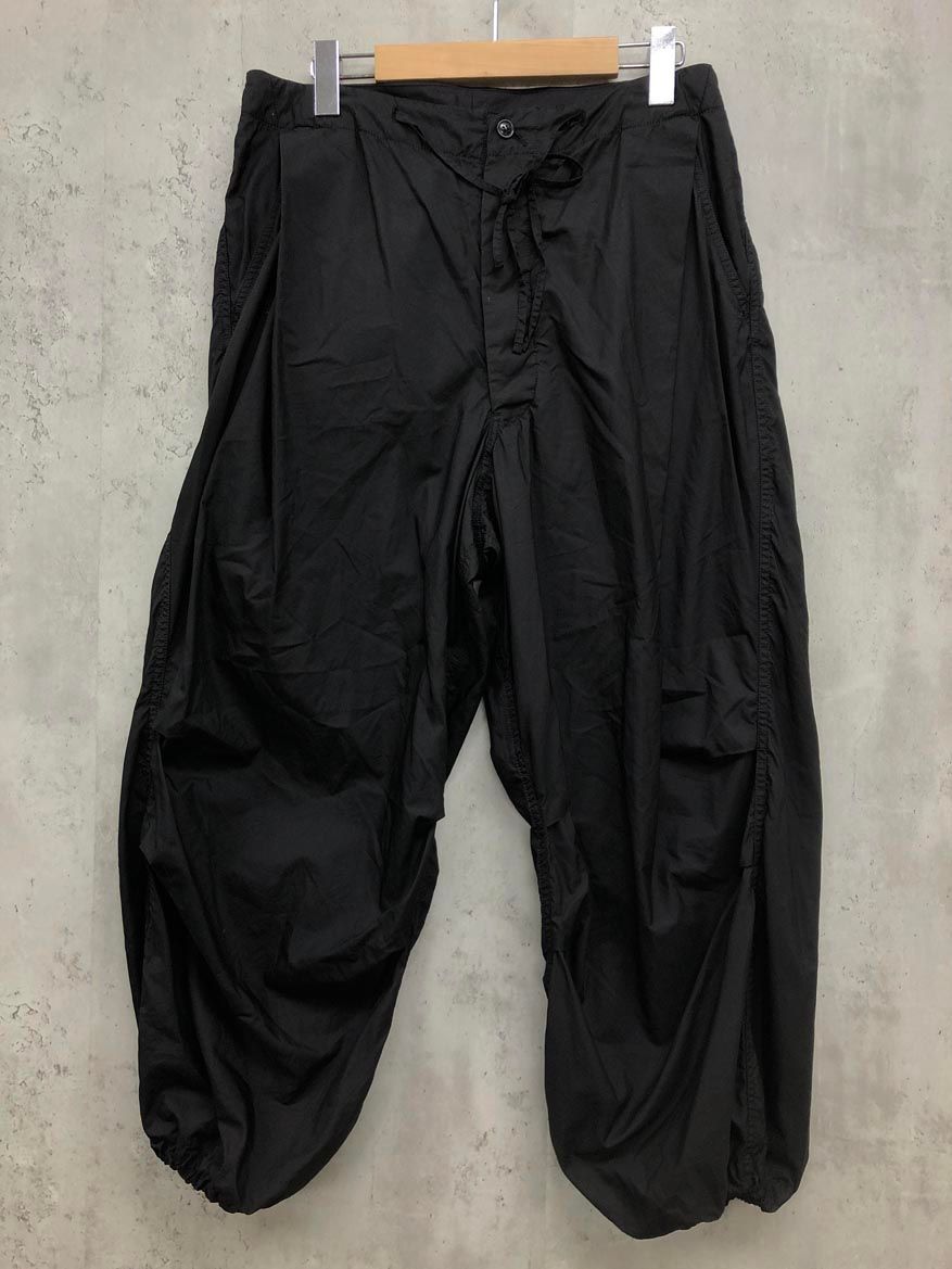 ハバーサック 862036 シルク混 バルーン イージー パンツ size 1|黒 ◎レディース